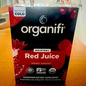 Organifi Red Juice Packets of 30! New Sealed!